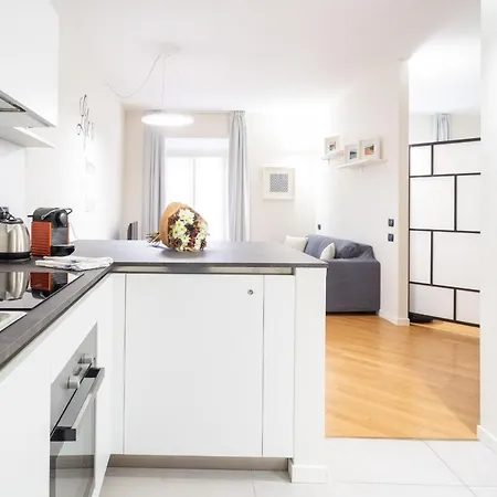 شقة White Flat In Center By Rent