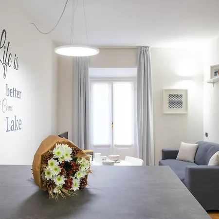 White Flat In Center By Rent * Como